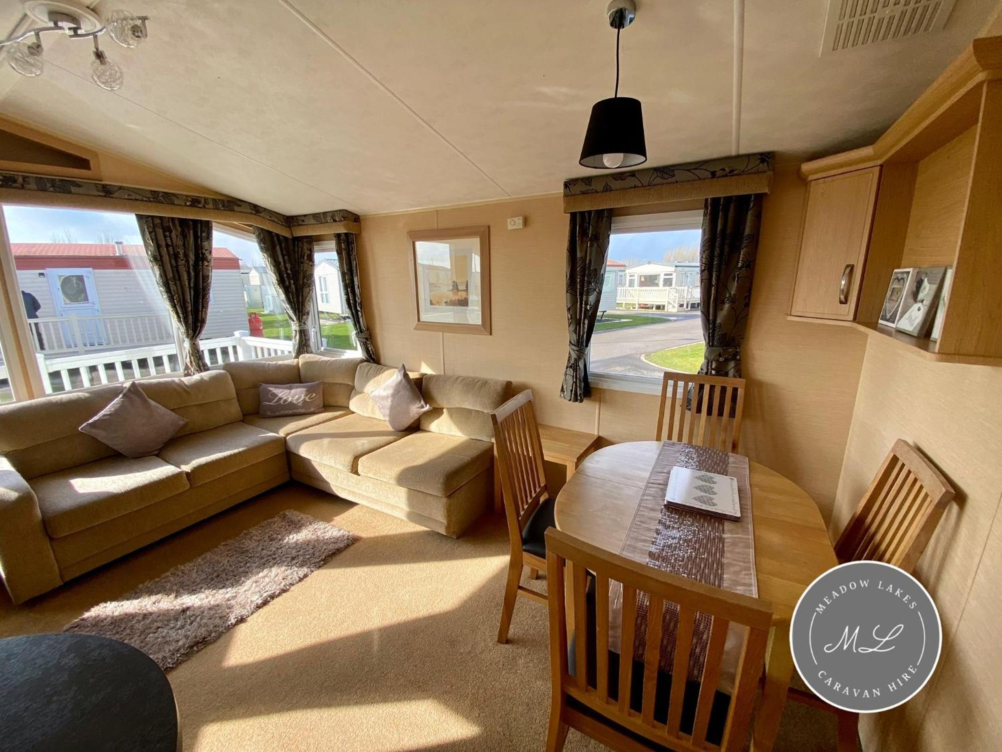 Palm Grove 132 - Pet Friendly, Wifi, Central Heating, Close To Shops And Beach - Meadow Lakes Caravan & Lodge Hire Chapel Saint Leonards Eksteriør bilde